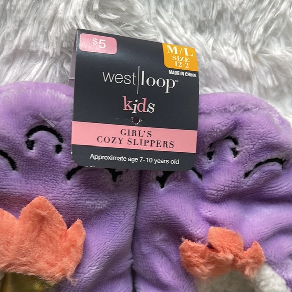 GIRL’s COZY SLIPPERS WESTLOOP - Picture 3 of 4